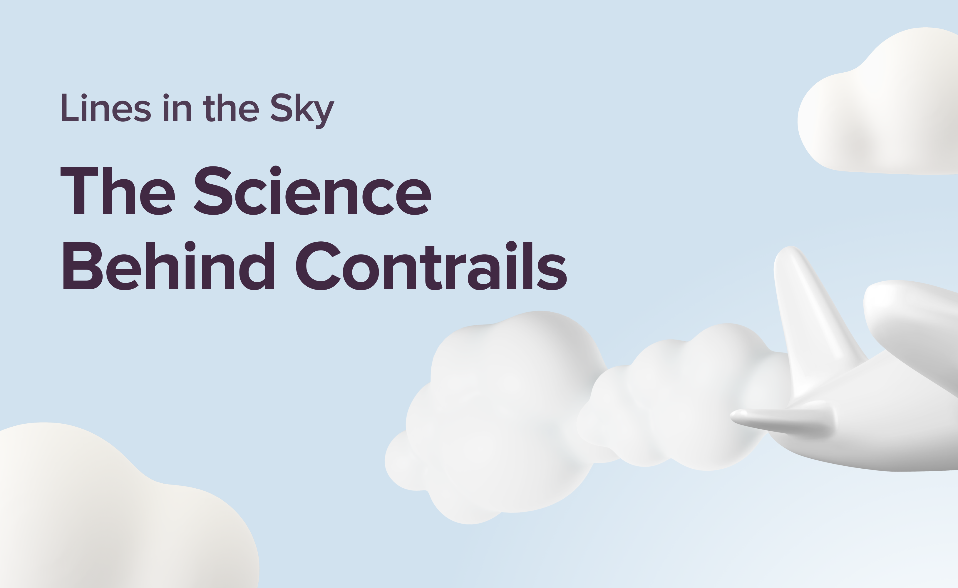 Cover The Science Behind Contrails