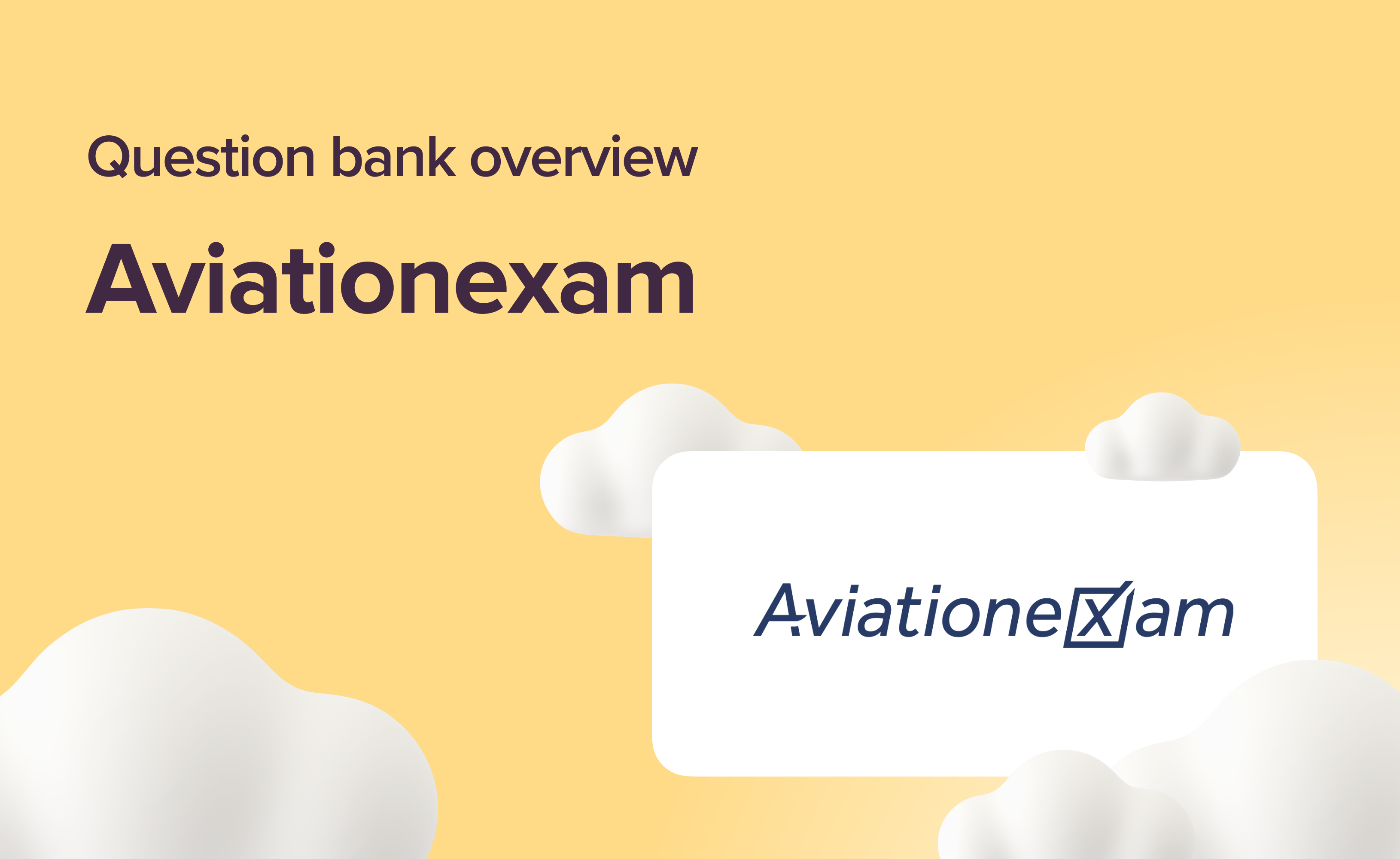 Question bank overview: Aviationexam