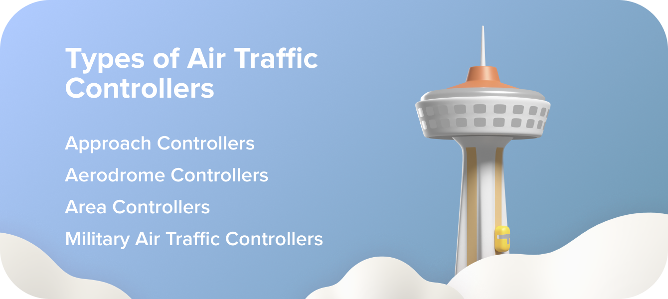 Types of Air Traffic Controllers